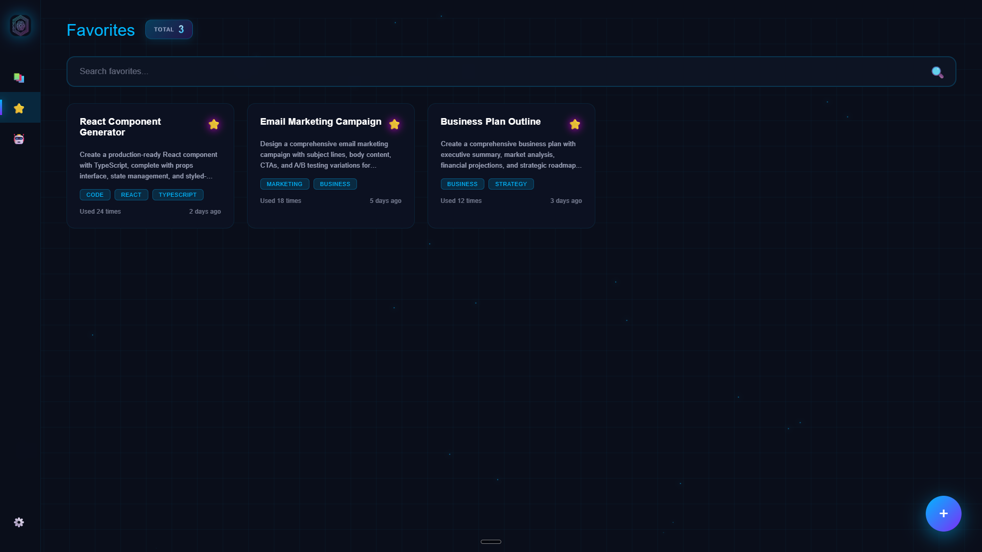 PromptVault — Create prompt modal